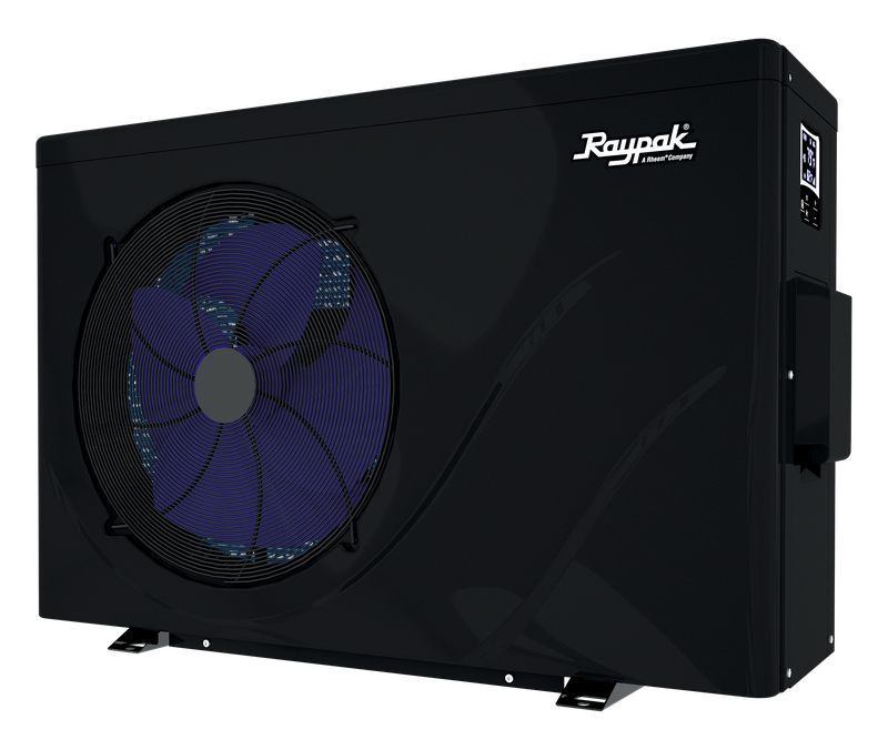 Raypak 65–I–R Crosswind Heat Pump, 65K BTU, 208/230V, 60Hz, 157 lbs, Digital Control, Spiral Titanium Heat Exchanger