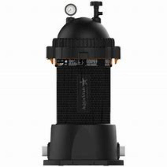 AquaStar Pipeline Cartridge Filter, Small Footprint, Big Filtration, 200 sq. ft, 27,000 gallons