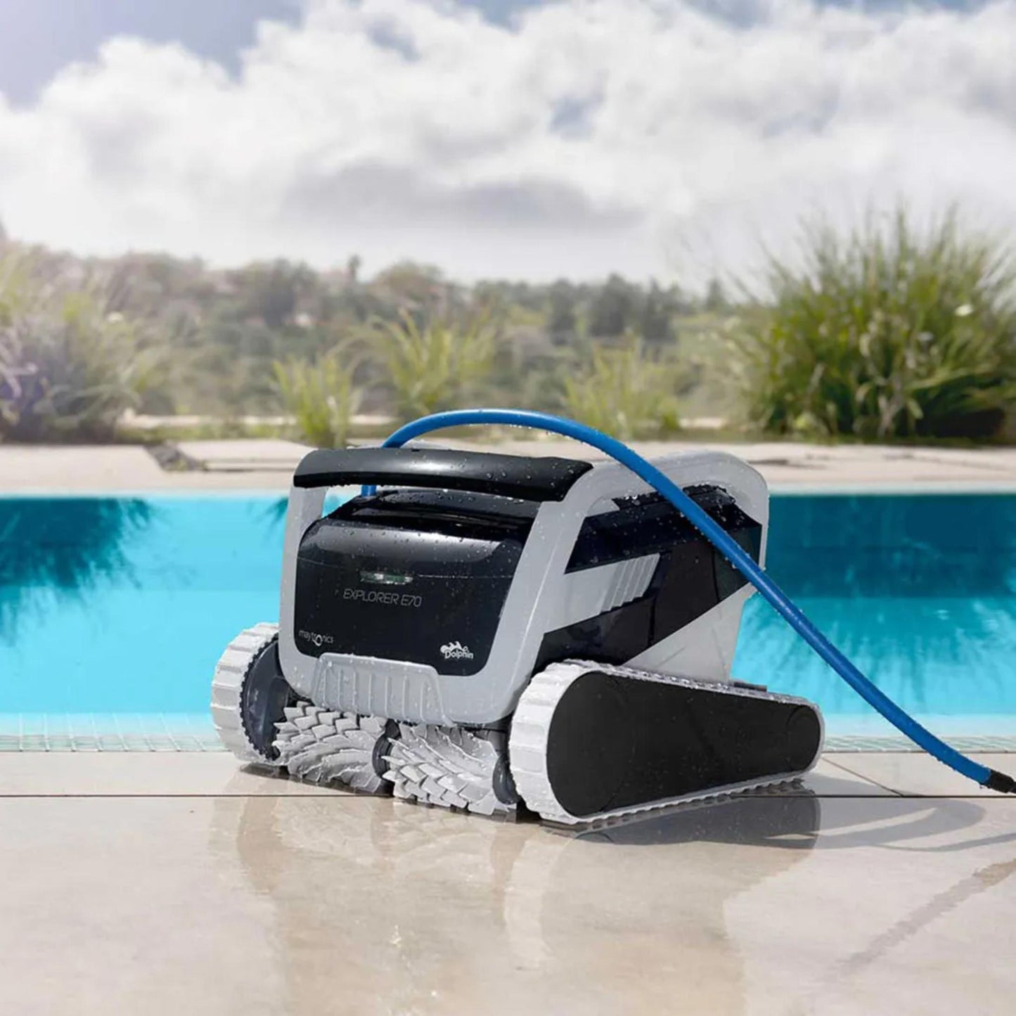 Maytronics Explorer E70 Robotic In-Ground Pool Cleaner
