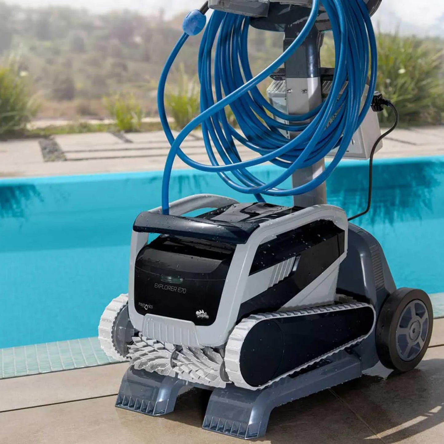 Maytronics Explorer E70 Robotic In-Ground Pool Cleaner
