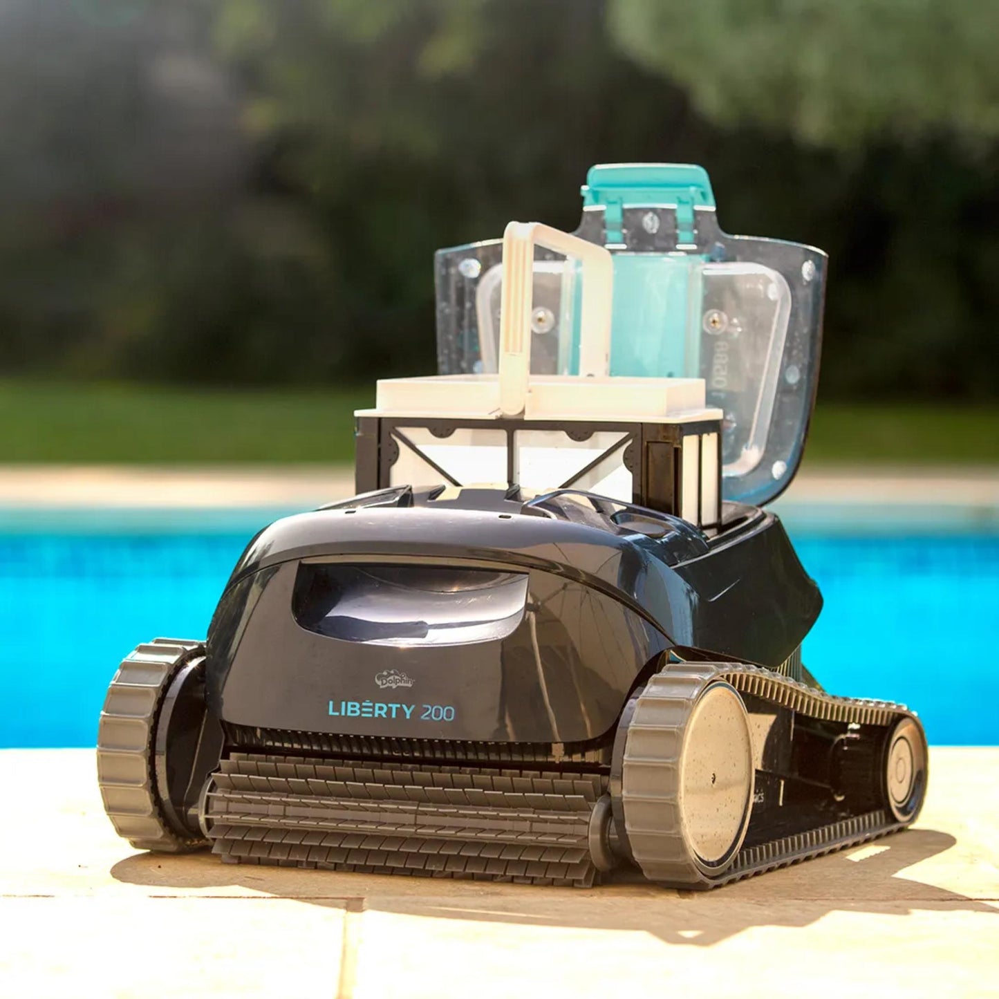 Maytronics Dolphin Liberty 200 Cordless Robotic In-Ground Pool Cleaner