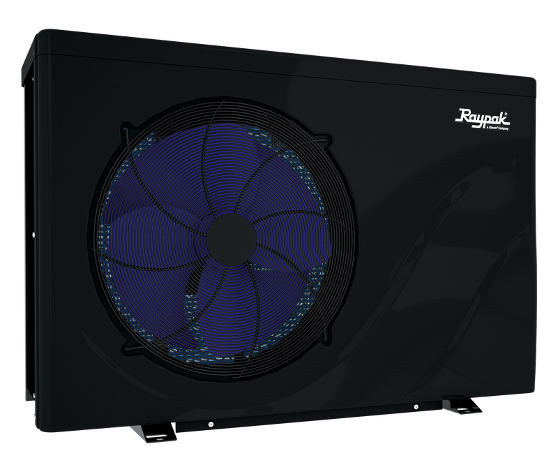 Raypak 65–I–R Crosswind Heat Pump, 65K BTU, 208/230V, 60Hz, 157 lbs, Digital Control, Spiral Titanium Heat Exchanger