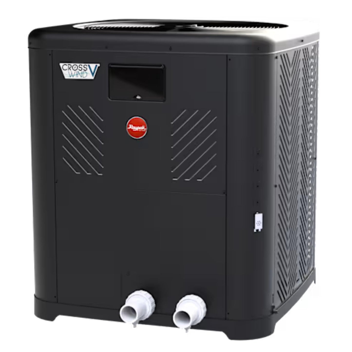 Raypak Crosswind V 6550 Deluxe Heat Pump, 115K BTU, 5.4kW, 268 lbs, 208-230VAC, 1-Ph, 60 Hz, R-410A Refrigerant