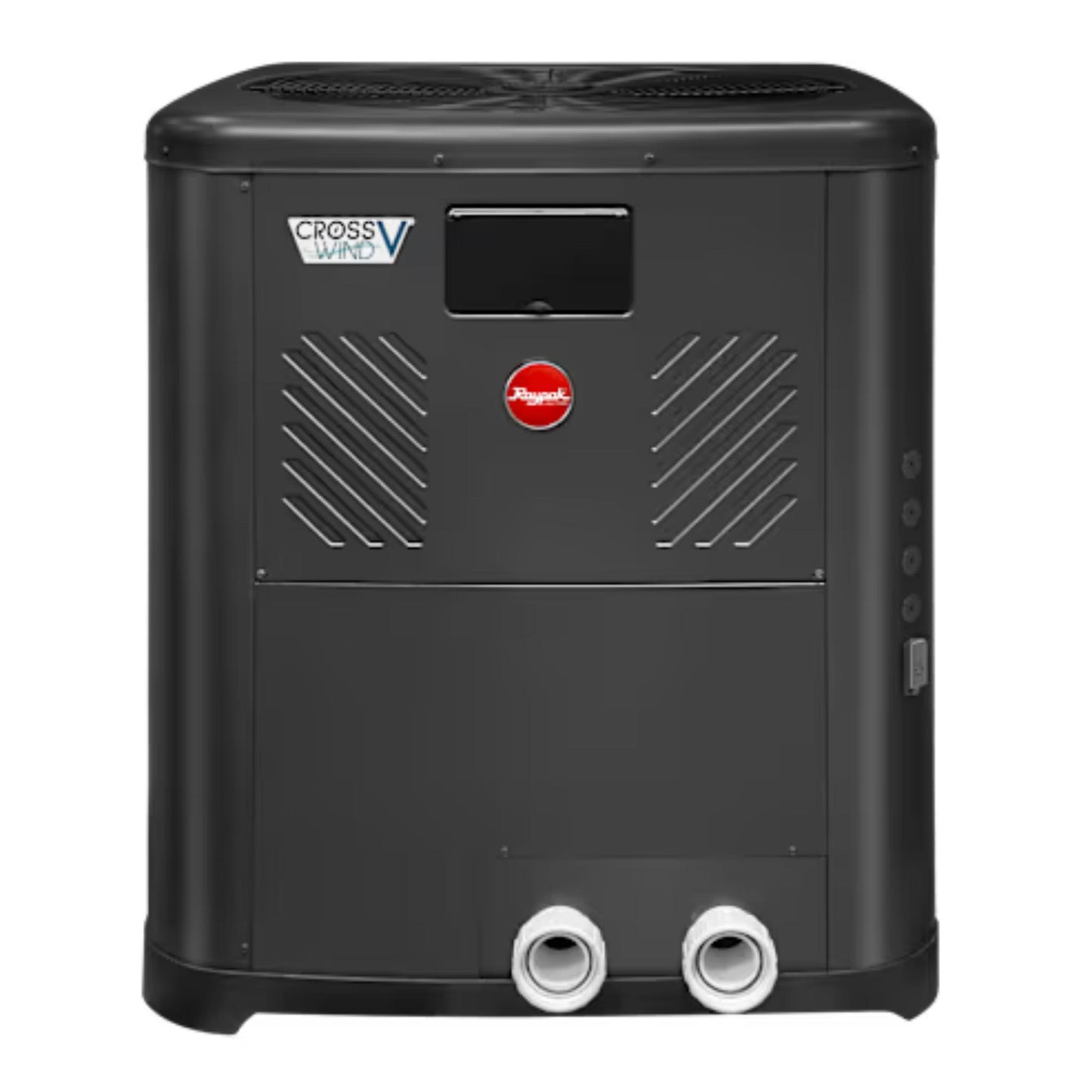 Raypak Crosswind V 6550 Deluxe Heat Pump, 115K BTU, 5.4kW, 268 lbs, 208-230VAC, 1-Ph, 60 Hz, R-410A Refrigerant