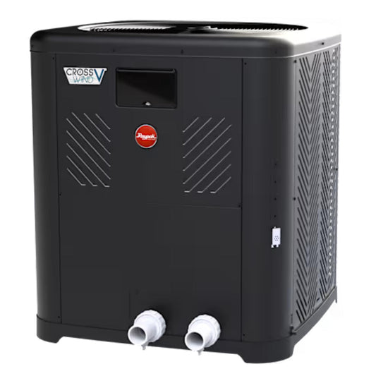 Raypak Crosswind V 8550 Deluxe Heat Pump, 137K BTU, 6.7kW, 312 lbs, 208-230VAC, 1-Ph, 60 Hz, R-410A Refrigerant