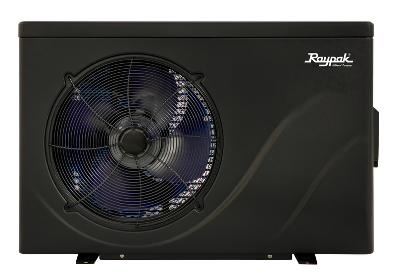 Raypak 65–I–R Crosswind Heat Pump, 65K BTU, 208/230V, 60Hz, 157 lbs, Digital Control, Spiral Titanium Heat Exchanger